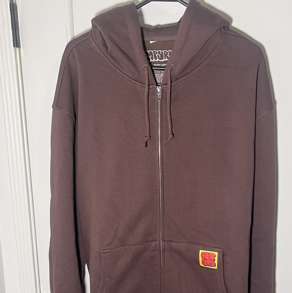Brown Empyre Zip-up Hoodie